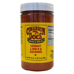 Cimarron Doc's Gourmet & Bar-B-Q Seasoning 1 lb. 11 oz. - The Kansas City BBQ Store