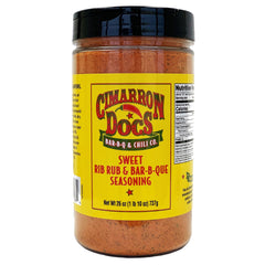 Cimarron Doc's Sweet Rib Rub & Bar-B-Q Seasoning 1 lb. 10 oz. - The Kansas City BBQ Store