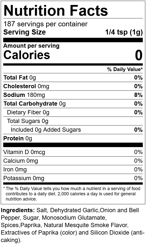 Nutrition Facts