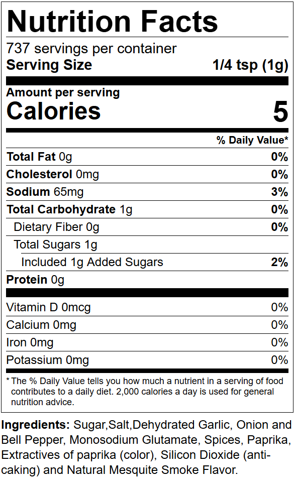 Nutrition Facts