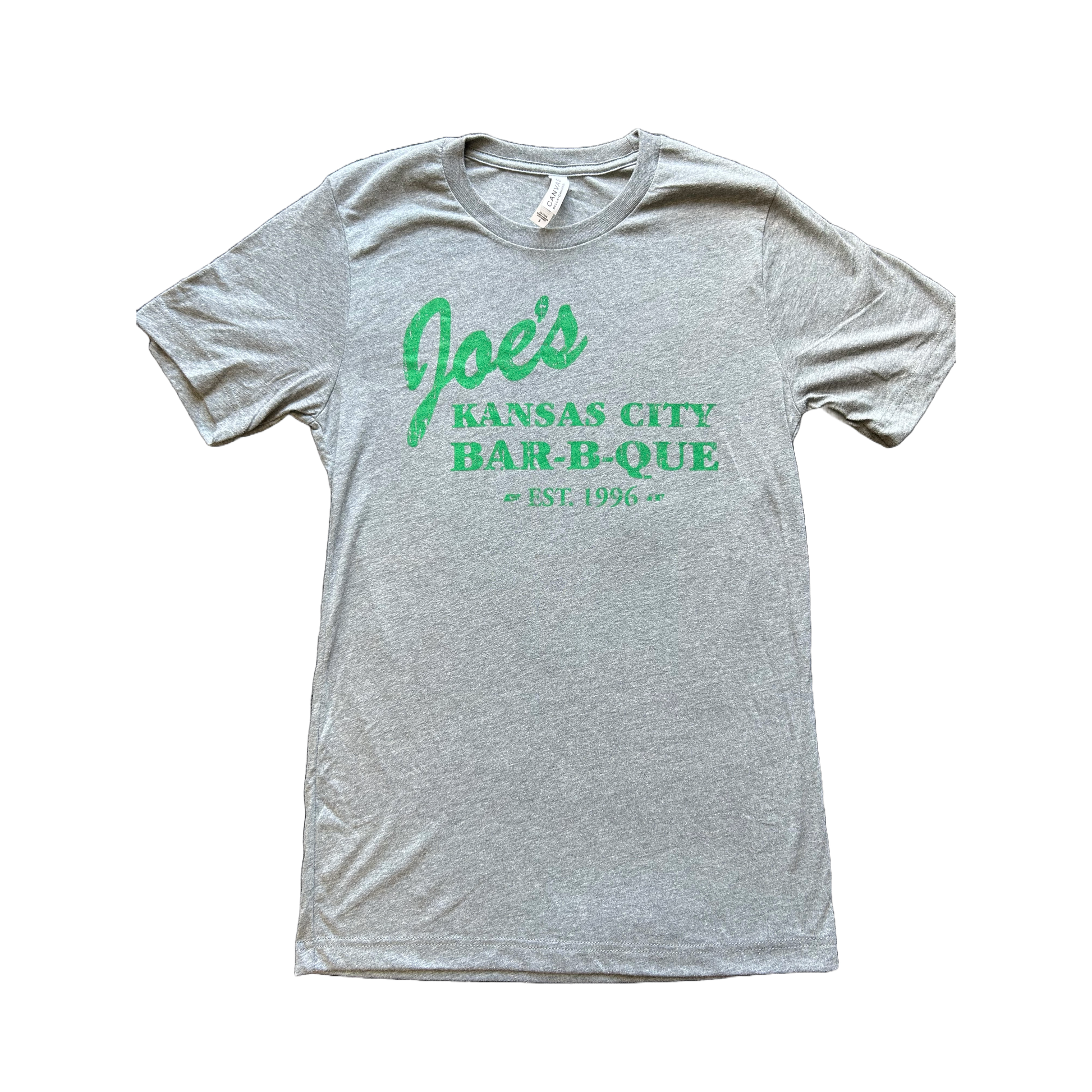 Joe's Kansas City Bar-B-Que Green T-Shirt - The Kansas City BBQ Store