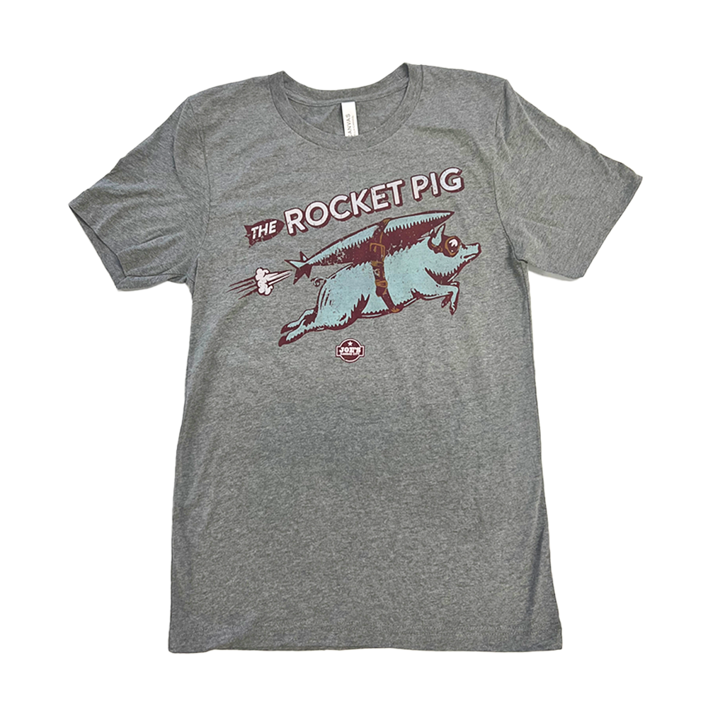 Joe's Kansas City Bar-B-Que Camiseta de cerdo de neón